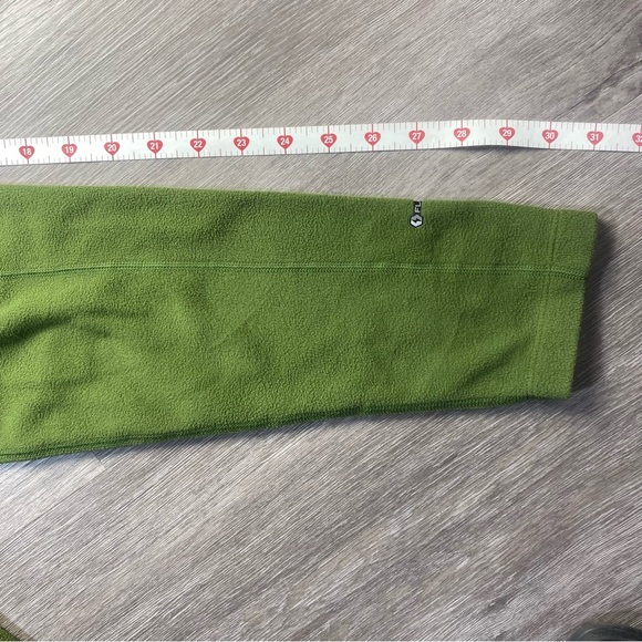 The North Face Men’s Glacier 1/4 Zip Fleece Pullover Green Gray Size Large - Picture 5 of 12